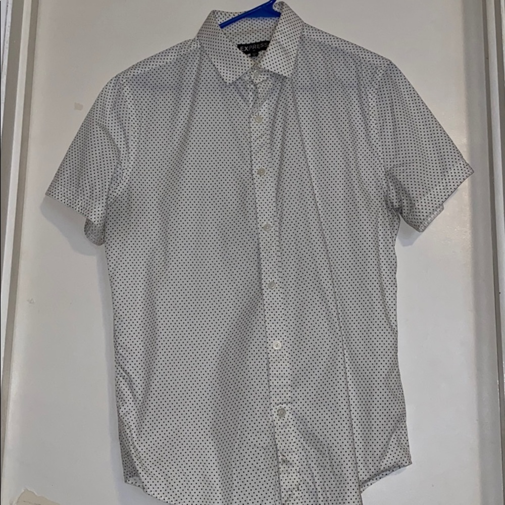 Express button up polo